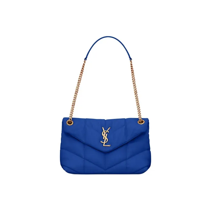 SAINT LAURENT PUFFER Quilting Lambskin Cloud Bag, Pillow Bag, Crossbody Bag, Shoulder Bag Small Size Women's-0