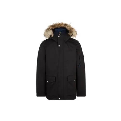 PS By Paul Smith Parka Coats Men Black