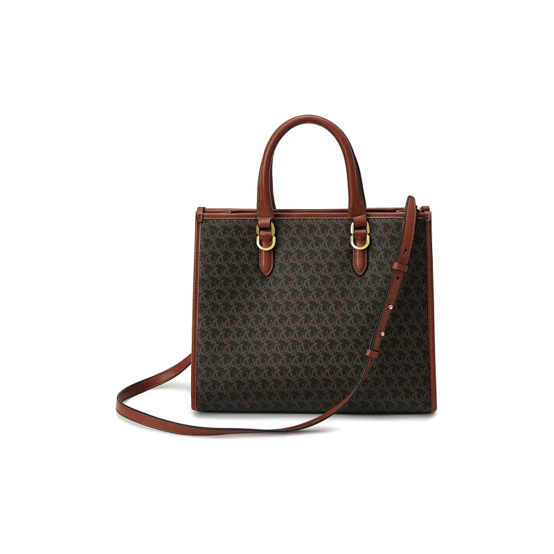 C.LI PVC Tote Bag, Shopping Bag, Shoulder Bag, Crossbody Bag, Handbag Unisex Mumbai Umber-3