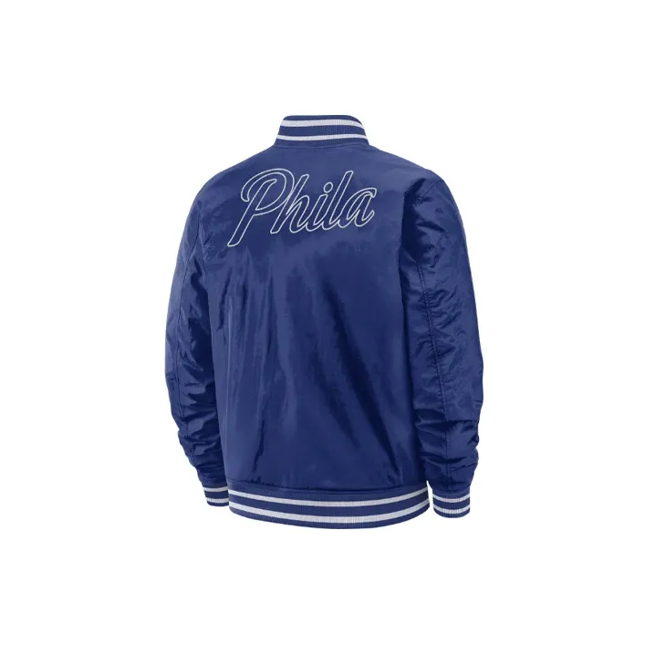 Nike Jacket 76ers Men's Dark Blue-1