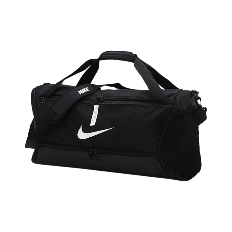Nike Polyester Portable One Shoulder Crossbody Camping Bag Travel Bag Unisex Black-1