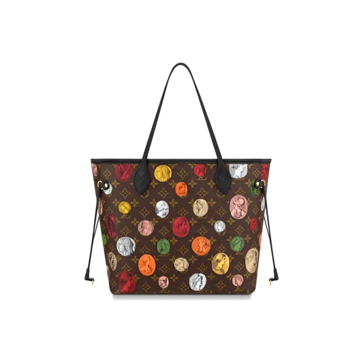 LOUIS VUITTON X Fornasetti Neverfull Mm Monogram Cameo Brown-0