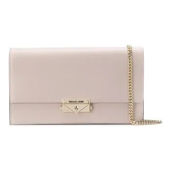 MICHAEL KORS Cece Cow Leather Shoulder Bag, Crossbody Bag Large Size Women's Pink