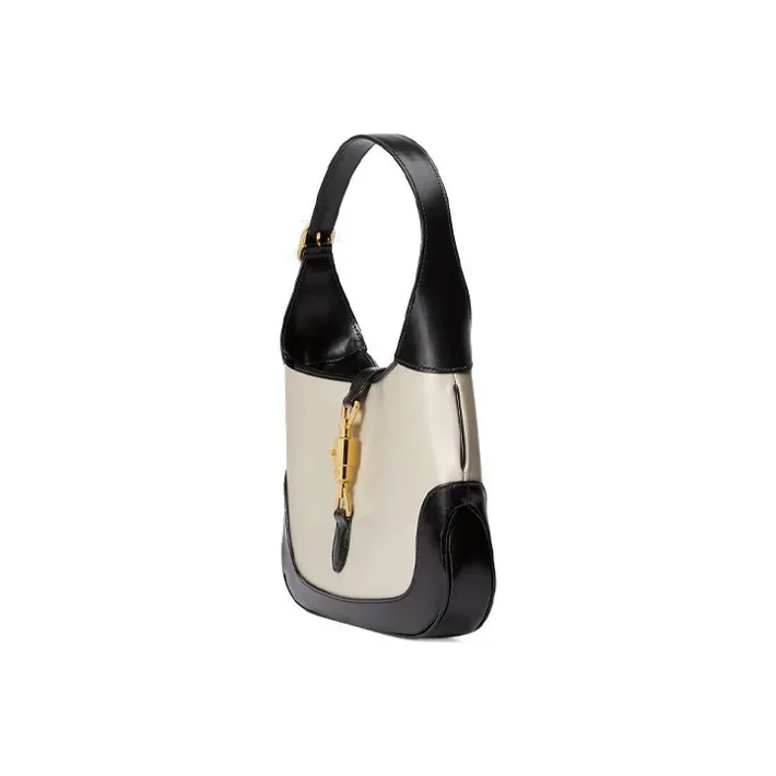 GUCCI Jackie 1961 Leather Crescent Shoulder Bag Shoulder Bag Women's-1