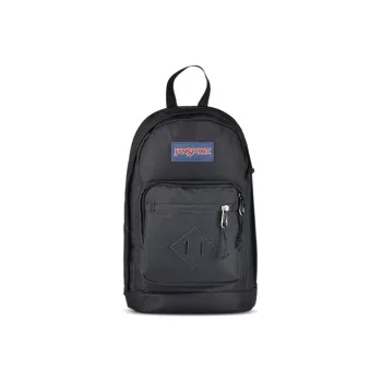 JanSport Polyester One Shoulder Crossbody Sling Bags Regular Unisex Black