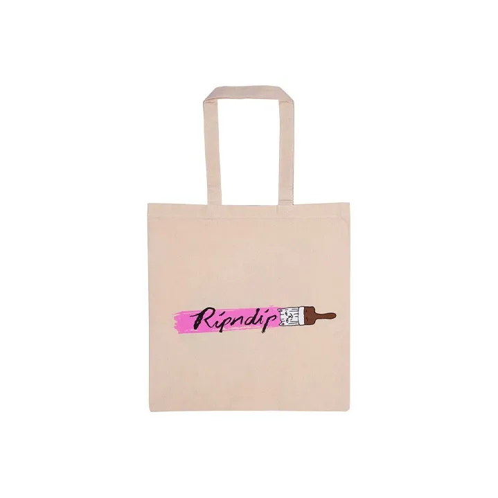 RIPNDIP Canvas Tote Handbag Unisex Khaki-1