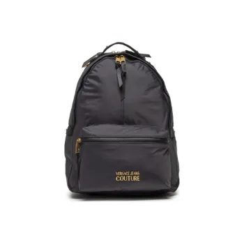 VERSACE JEANS COUTURE Polyamide Backpack Unisex Black