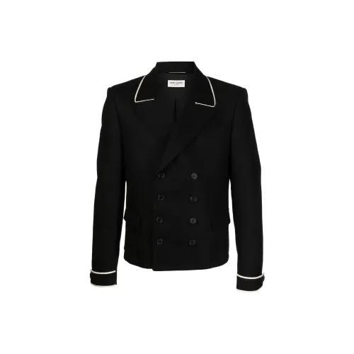 SAINT LAURENT Jackets Men Black