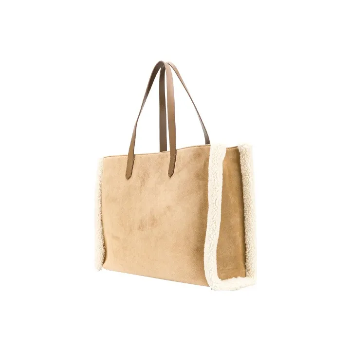 Golden Goose Logo Detailed Strapped Tote Bag-1