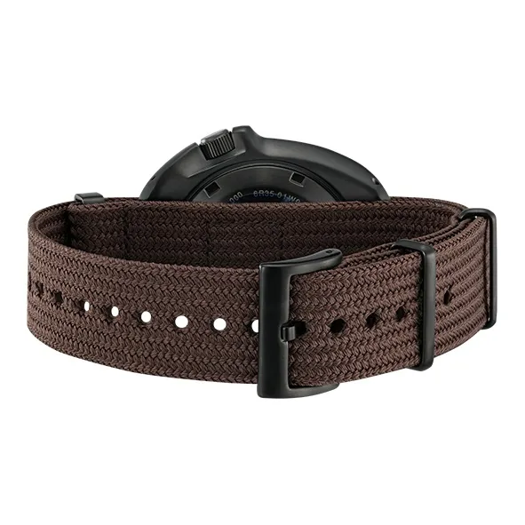SEIKO Prospe Collection Mechanical Movement Silicone Strap Watch Men's Watches Black Dial-3