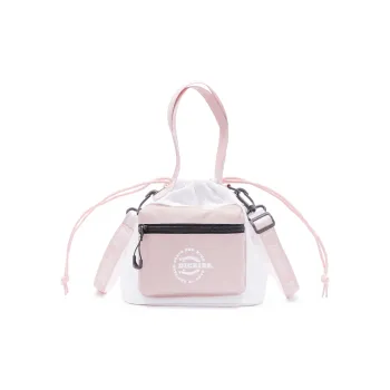 Dickies Polyester Bucket Bags Shoulder Bag Crossbody Bag Handbag Unisex Pink