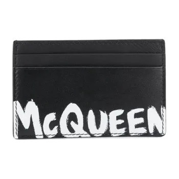 Alexander McQueen Logo Stamp Card Holder