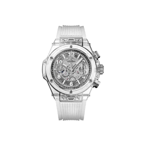 HUBLOT BIG BANG Collection Automatic Mechanical Movement Men's Watches Watch 42mm Cut Out Dial Rubber Strap