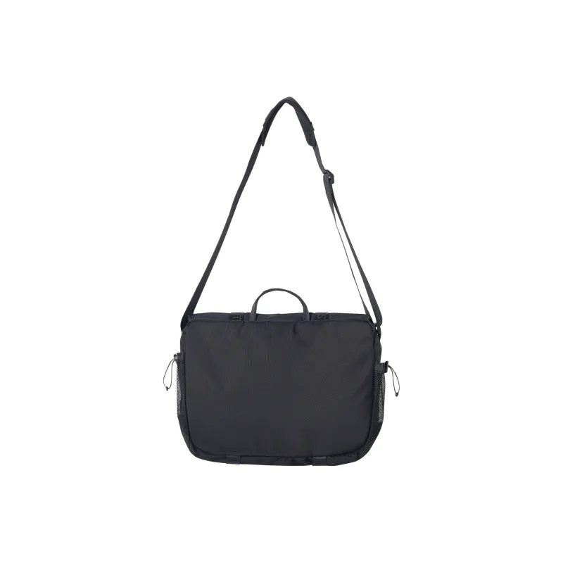 MostwantedLab Nylon With Polyester Backpack Shoulder Bag Crossbody Bag Handbag Regular Unisex Black-1