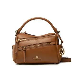 MICHAEL KORS MICHAEL KORS Handbag Collection Lorimer Leather Crossbody Handbag Clutch Regular Women's Caramel Brown
