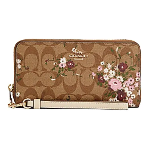 COACH Zip Around Wallets