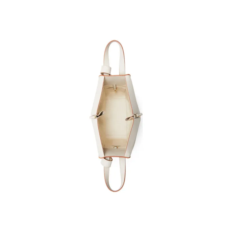 LOEWE Hammock Calfskin Hammock Bag, Handbag, Shoulder Bag, Crossbody Bag Trumpets Women's White-3