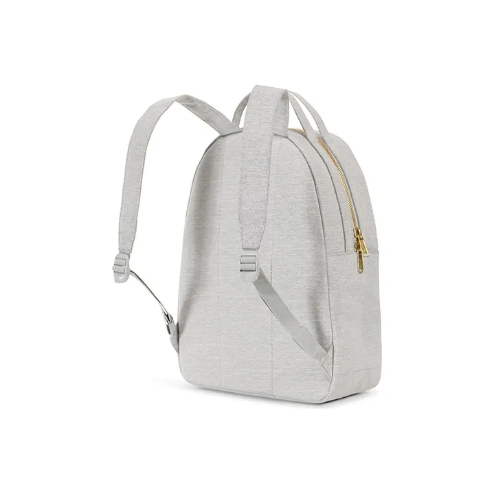 Herschel Polyester Backpack Medium Size Women's Gray-3