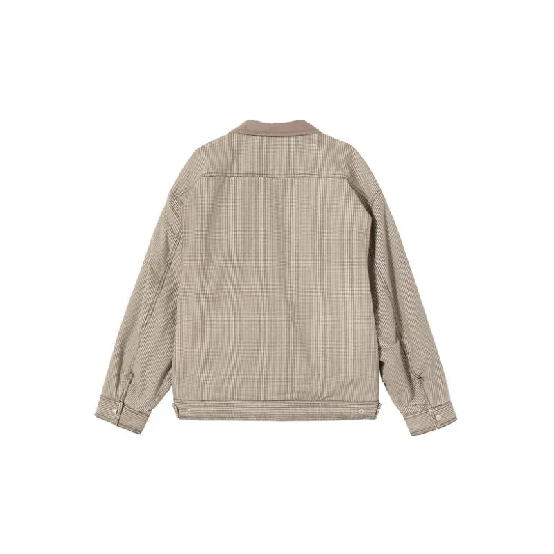 Stussy Jackets Unisex Brown Plaid-1