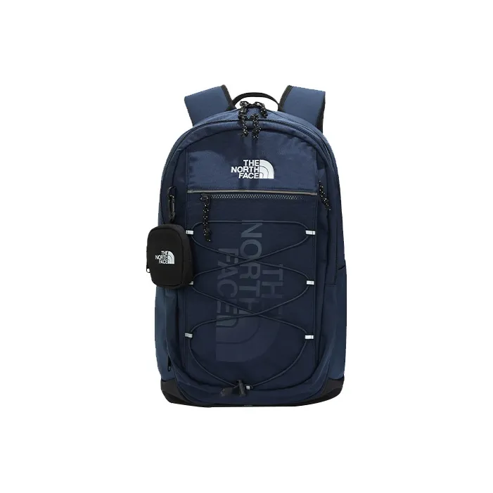 THE NORTH FACE Polyester 2 in 1 Backpack Unisex Navy Blue-1