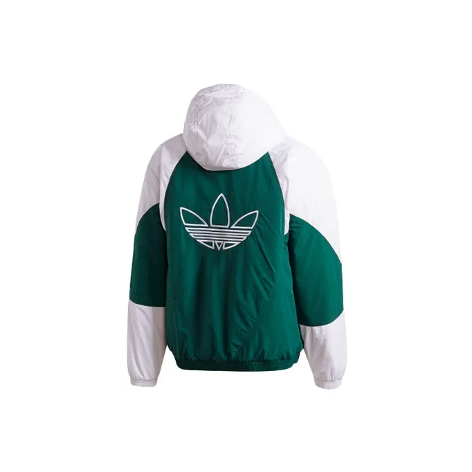 Adidas Originals BIG TREFOIL Jacket Men's Green-1