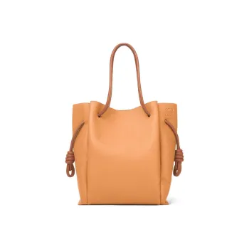 LOEWE Calfskin Handbag Small Size Women's Light Caramel/Tan
