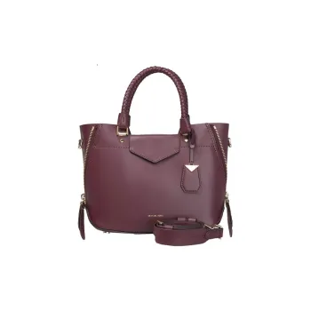MICHAEL KORS MICHAEL KORS Luggage Collection Leather Tote Handbag Shoulder Bag Women's Fuchsia