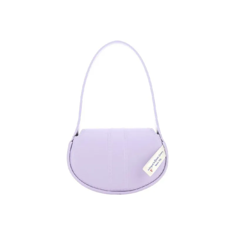 FORBITCHES Leather Shoulder Bag, Handbag Women's Purple-2