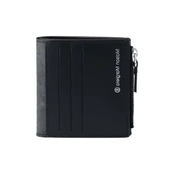 MM6 Maison Margiela Logo Detailed Bi-Fold Wallet