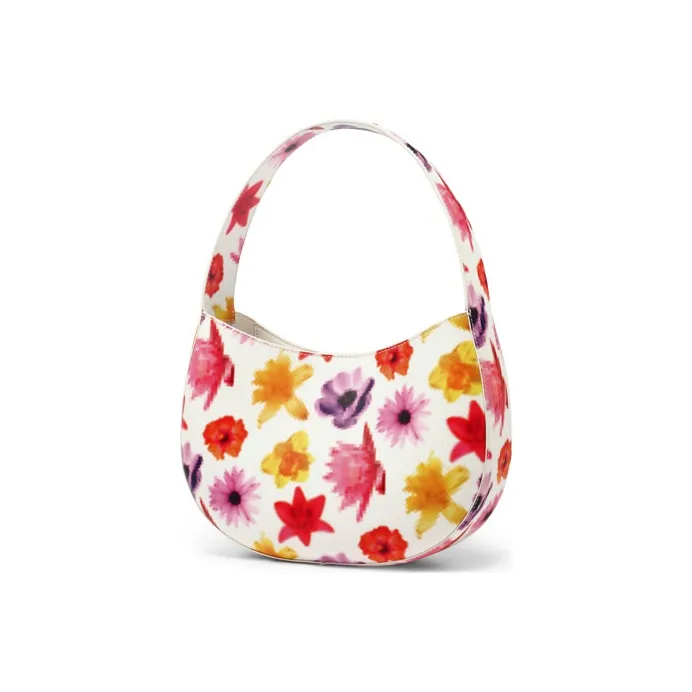 CHARLES&KEITH PU Portable Shoulder Bag Small Size Women's Yellow Yellow/Multi Composite Color-6