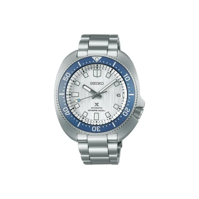 SEIKO Mechanical Movement Stainless Steel Strap Watch Men's Watches Silver Dial-0