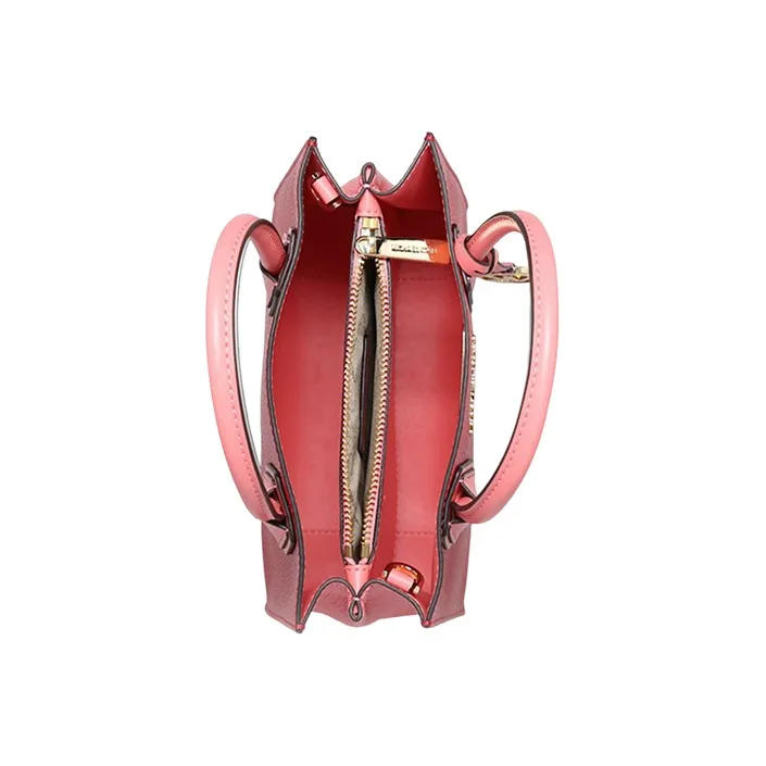 MICHAEL KORS Mercer Leather Portable Crossbody Bag Shoulder Bag Small Size Women's Dark Red Watermelon Red-5