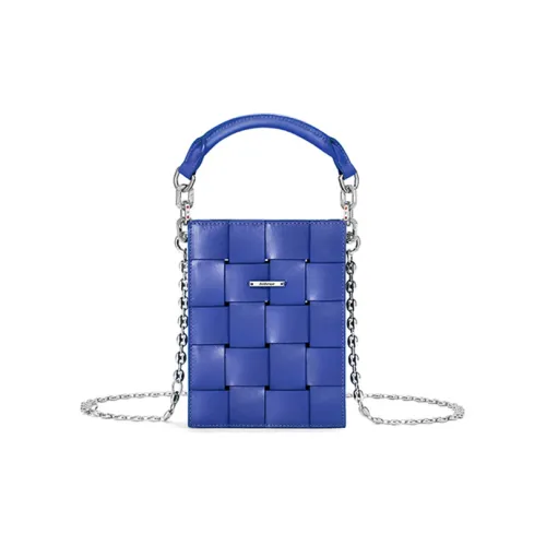 BABAMA Leather Small Block Bag Handbag Crossbody Bag Small Size Multicolor