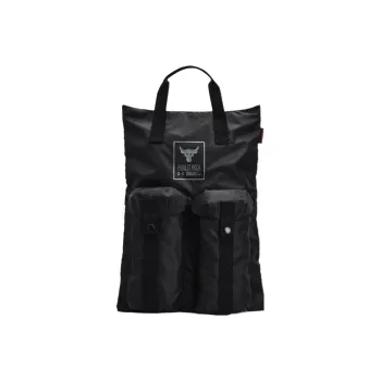 Under Armour Polyester Handbag Medium Size Unisex Black