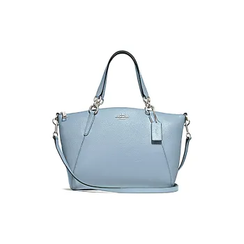 COACH Kelsey Leather Dumpling Bag Handbag Shoulder Bag Crossbody Bag Women's Light Blue