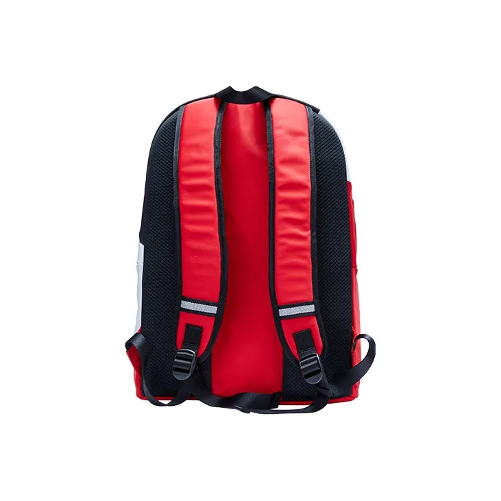 Coca Cola Nylon Fabric Backpack Tubas Unisex Red-2
