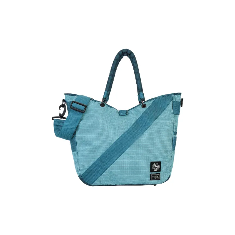 STONE ISLAND Cotton, Polyamide, Nylon Crossbody Handbag Regular Unisex Blue-1