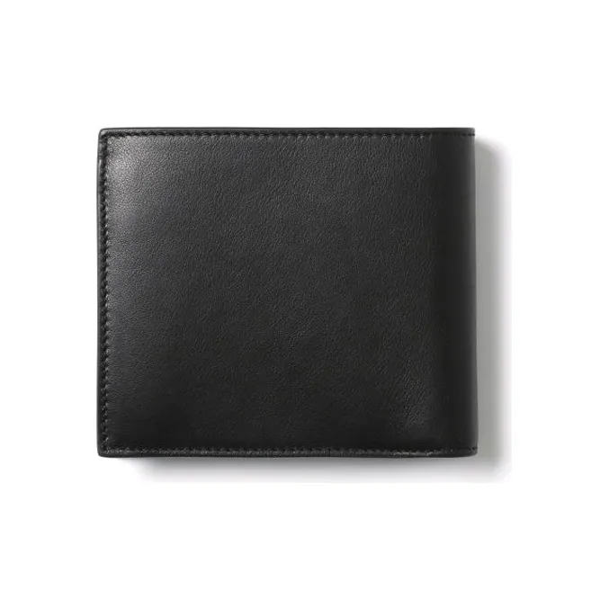 OFF-WHITE Leather Card Holder Wallet Unisex Black-1