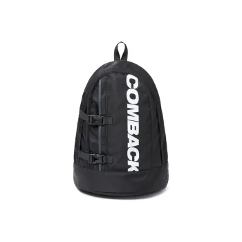 COMBACK Polyamide Backpack Large Size Unisex Black Gray Patchwork/Khaki Blue Patchwork/Black Purple Patchwork
