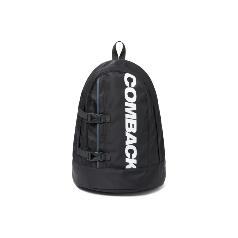 COMBACK Polyamide Backpack Tubas Unisex Black & Gray/Khaki & Blue/Black & Purple Patchwork-0