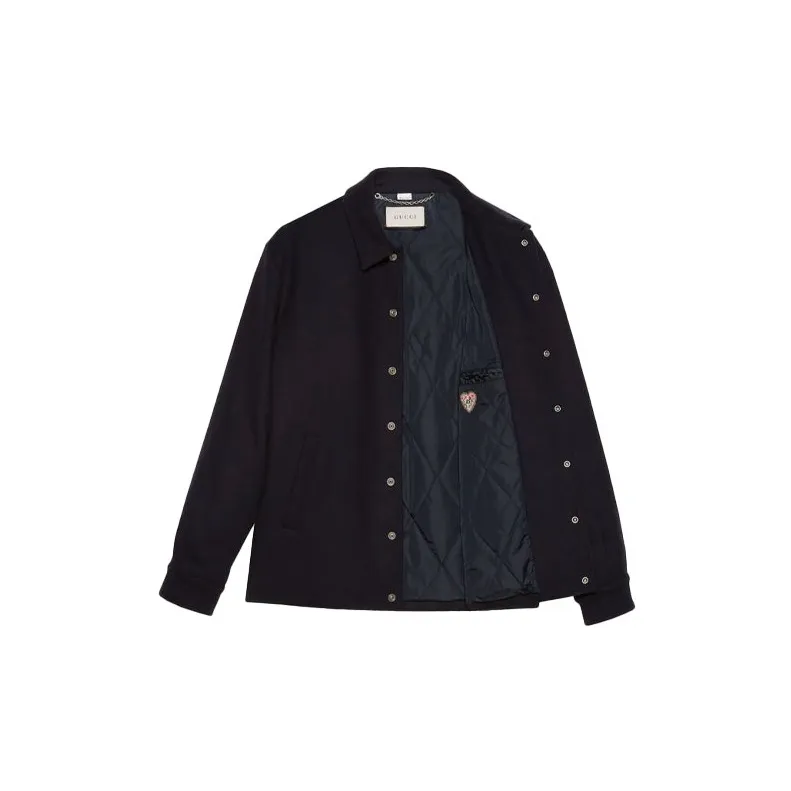 GUCCI Interlocking G Patch Windbreaker-1