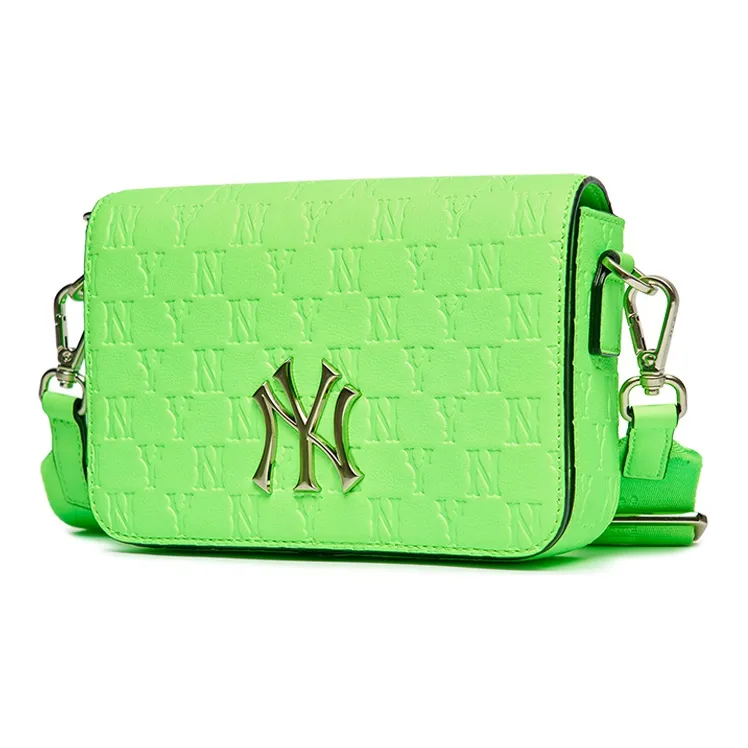 MLB Monogram Collection Polyester Combo Bag, Shoulder Bag, Crossbody Bag Regular Unisex Green-1