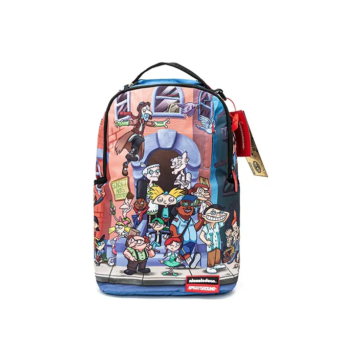SPRAYGROUND Nickelodeon Collaboration Polyester With Artificial Leather Backpack Regular Unisex Multicolor-0