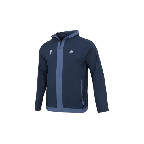 Adidas Jackets Men Dark Blue