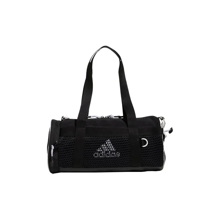 Adidas Polyester Large Capacity Handbag Gym Bag Large Size Unisex Black-0