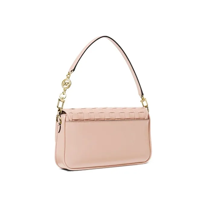 MICHAEL KORS Bradshaw Leather Shoulder Bag Crossbody Bag Handbag Small Size Women's Pink-1