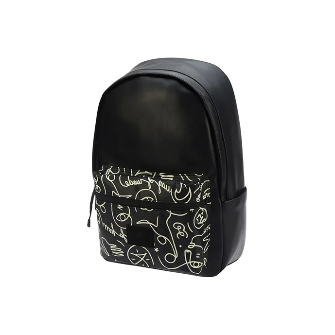 LiNing Artist DFT Collaboration Wade Collection Fabric Backpack Regular Unisex Black-0