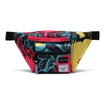 Herschel Andy Warhol Collaboration Polyester Crossbody Bag Cell Phone Pouch Fanny Pack Small Size Unisex Multicolor