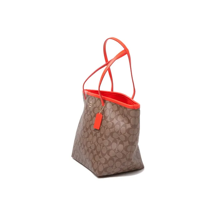COACH City Zip Tote Shoulder Bags-1