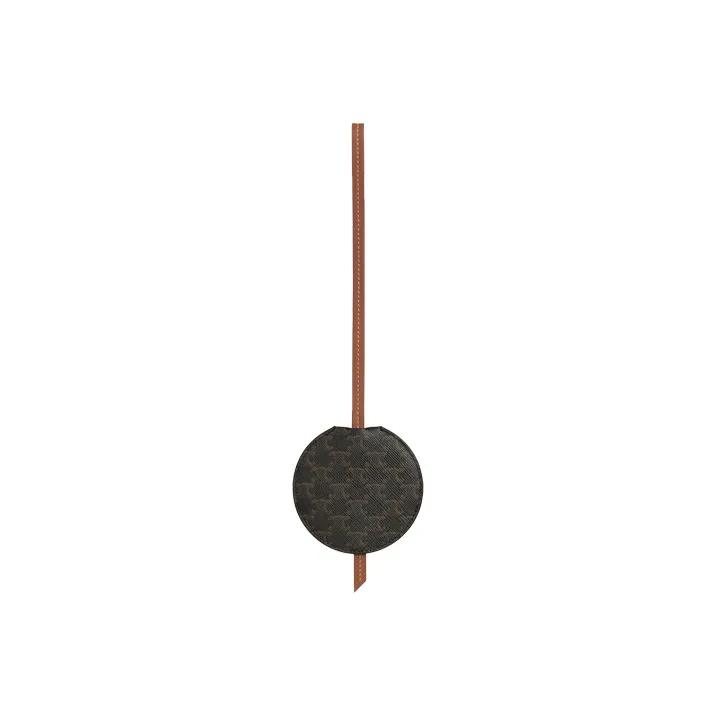 CELINE Triomphe Canvas And Lambskin Hanging Ornament Mirror Bag Accessory Women's Multicolor-2